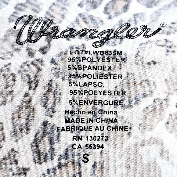 Wrangler Dress Womens S Animal Print Fairy Grunge Mob‎ Wife Western Cowboycore - Picture 6 of 9
